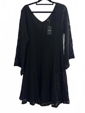 Torrid 0 Midi A-line Lace Dress - NWT